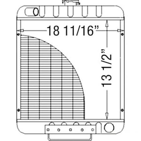 Aftermarket Radiator 109612A2